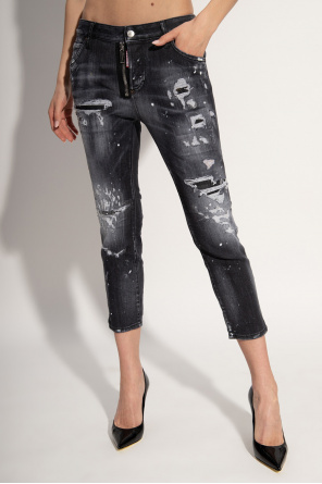 Cool girl cropped jeans hot sale dsquared2